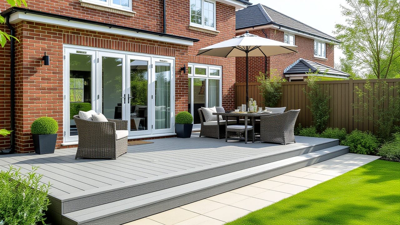 Contemporary Garden Decking Style